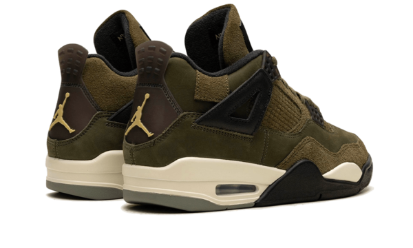Air Jordan 4 Retro SE Craft Medium Olive - FB9927-200 / FB9928-200 - 3
