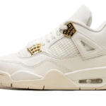 Air Jordan 4 Sail Metallic Gold - AQ9129-170 - 1
