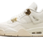 Air Jordan 4 Sail Metallic Gold - AQ9129-170 - 1