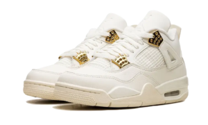 Air Jordan 4 Sail Metallic Gold - AQ9129-170 - 2