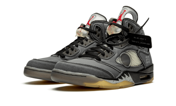 Air Jordan 5 Retro Off-White Black - CT8480-001 - 2