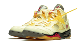 Air Jordan 5 Retro Off-White Sail - DH8565-100 - 2