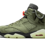 Air Jordan 6 Travis Scott Medium Olive - CN1084-200 / CN1085-200 - 1