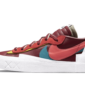 Nike Blazer Low Sacai Kaws Team Red - DM7901-600 - 1