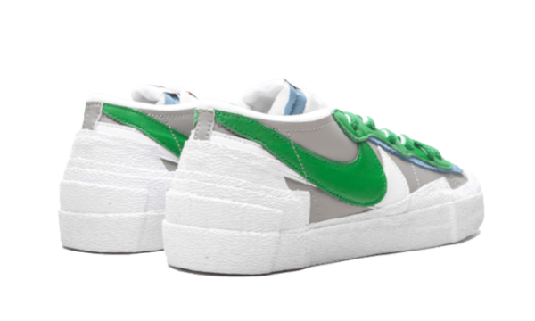 Nike Blazer Low Sacai Medium Grey Classic Green - DD1877-001 - 3