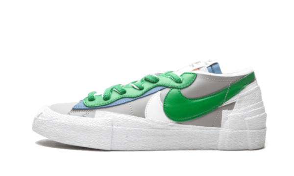 Nike Blazer Low Sacai Medium Grey Classic Green - DD1877-001 - 1