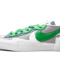 Nike Blazer Low Sacai Medium Grey Classic Green - DD1877-001 - 1