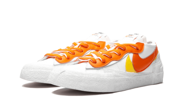 Nike Blazer Low Sacai White Magma Orange - DD1877-100 - 2