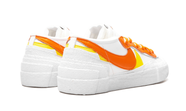 Nike Blazer Low Sacai White Magma Orange - DD1877-100 - 3