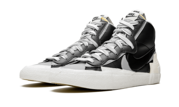 Nike Blazer Mid Sacai Black Grey - BV0072-002 - 2