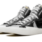 Nike Blazer Mid Sacai Black Grey - BV0072-002 - 2