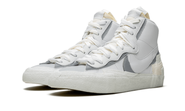 Nike Blazer Mid Sacai White Grey - BV0072-100 - 2