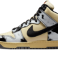Nike Dunk High 1985 Black Acid Wash - DD9404-700 - 1