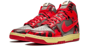 Nike Dunk High 1985 Red Acid Wash - DD9404-600 - 2