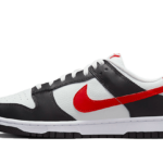 Nike Dunk Low Black White Red - FB3354-001 - 1