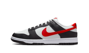 Nike Dunk Low Black White Red - FB3354-001 - 1