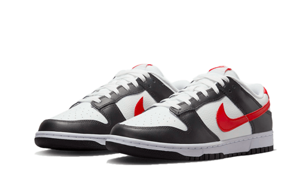 Nike Dunk Low Black White Red - FB3354-001 - 2