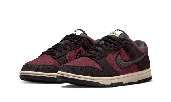 Nike Dunk Low SE Fleece Burgundy Crush - DQ7579-600 - 2