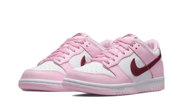 Nike Dunk Low Pink Red White - CW1590-601 - 2