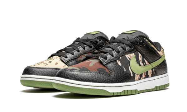 Nike Dunk Low SE Black Multi-Camo (Crazy Camo) - DH0957-001 / DB1909-001 - 2