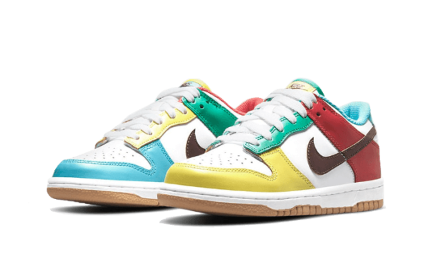 Nike Dunk Low SE Free 99 Pack White - DH0952-100 / CZ2496-100 - 2
