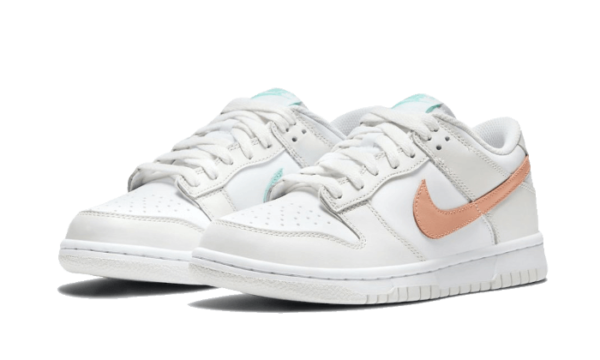 Nike Dunk Low White Bone Peach Aqua - CW1590-101 - 2