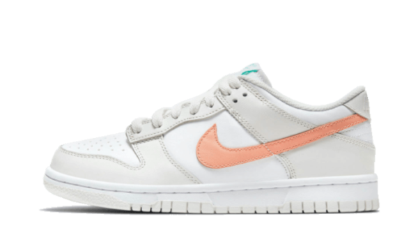 Nike Dunk Low White Bone Peach Aqua - CW1590-101 - 1