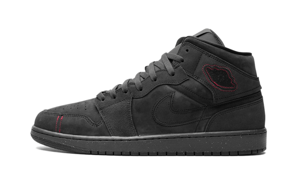Air Jordan 1 Mid SE Craft Grey Red - FD8634-001 - 1