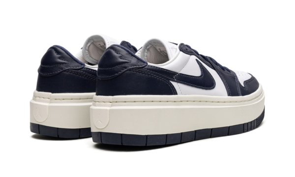 Air Jordan 1 Low Elevate White Midnight Navy Sail - DH7004-141 - 4