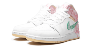 Air Jordan 1 Mid SE Paint Drip - DD1666-100 - 2