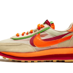Nike LD Waffle Sacai Clot Net Orange Blaze - DH1347-100 - 1