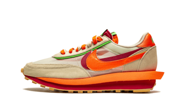 Nike LD Waffle Sacai Clot Net Orange Blaze - DH1347-100 - 1
