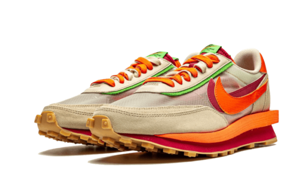Nike LD Waffle Sacai Clot Net Orange Blaze - DH1347-100 - 2
