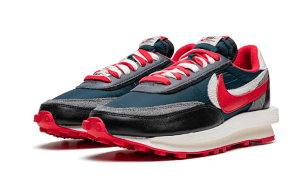 Nike LD Waffle Sacai Undercover Midnight Spruce University Red - DJ4877-300 - 2