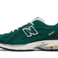 New Balance 1906R Green Suede Metallic Silver - M1906RX - 1
