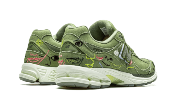 New Balance 2002R Bryant Giles Olive Green - M2002RAG - 3