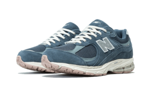 New Balance 2002R Suede Pack Deep Ocean Grey - M2002RHC - 2