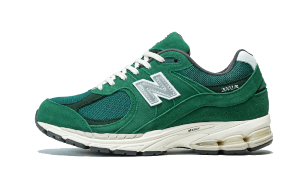 New Balance 2002R Suede Pack Forest Green - M2002RHB - 1