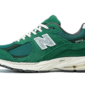 New Balance 2002R Suede Pack Forest Green - M2002RHB - 1