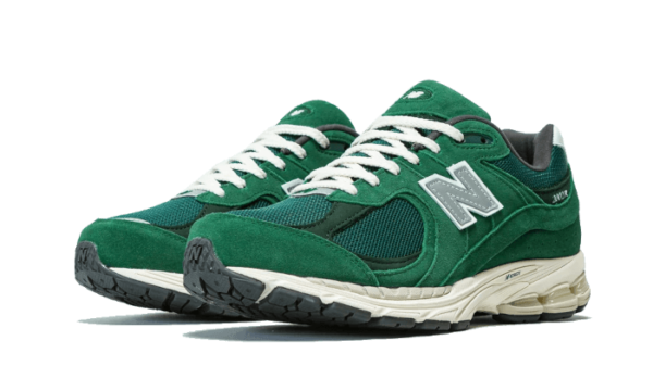 New Balance 2002R Suede Pack Forest Green - M2002RHB - 2
