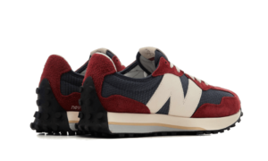 New Balance 327 Navy Blue Red White - MS327MR - 3
