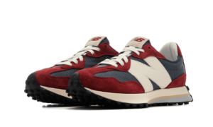 New Balance 327 Navy Blue Red White - MS327MR - 2