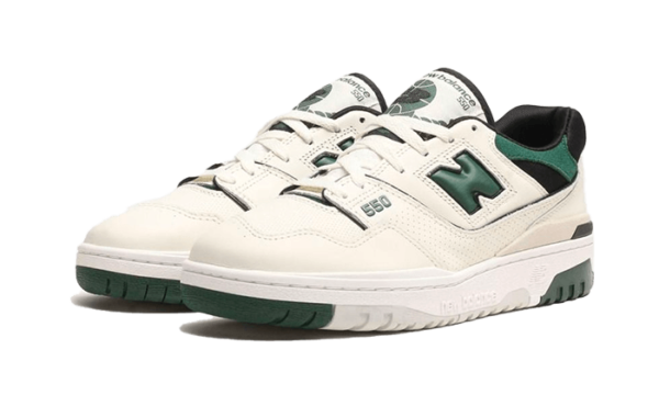 New Balance 550 Sea Salt Pine Green - BB550VTC - 2