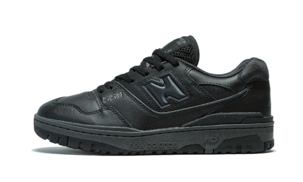 New Balance 550 Triple Black - BB550BBB / GSB550BB - 1