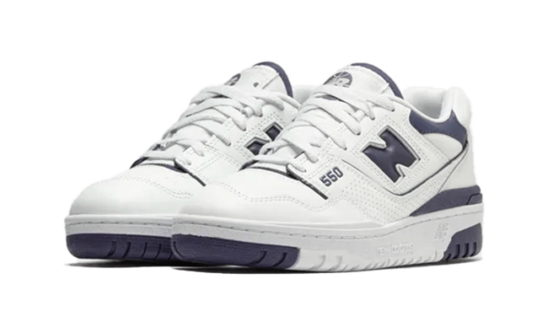 New Balance 550 White Dark Mercury - BBW550BA - 2