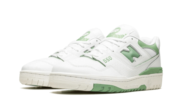 New Balance 550 White Mint Green - BB550FS1 - 2