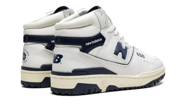 New Balance 650R Aimé Leon Dore White Navy - BB650RD1 - 3