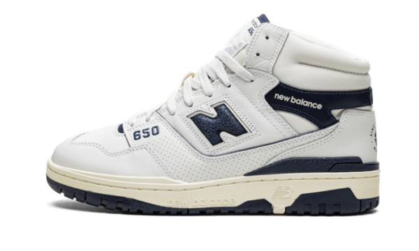 New Balance 650R Aimé Leon Dore White Navy - BB650RD1 - 1