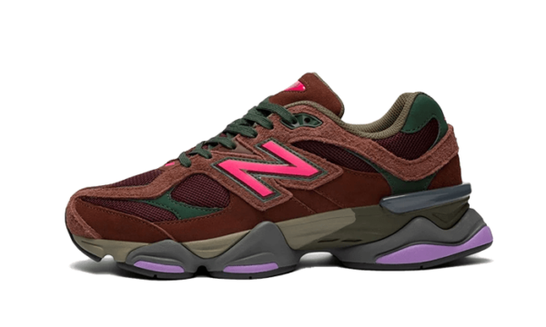 New Balance 9060 Rich Oak Burgundy - U9060BUR - 1