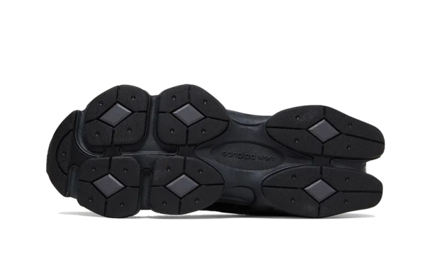 New Balance 9060 Triple Black Leather - U9060NRI - 3